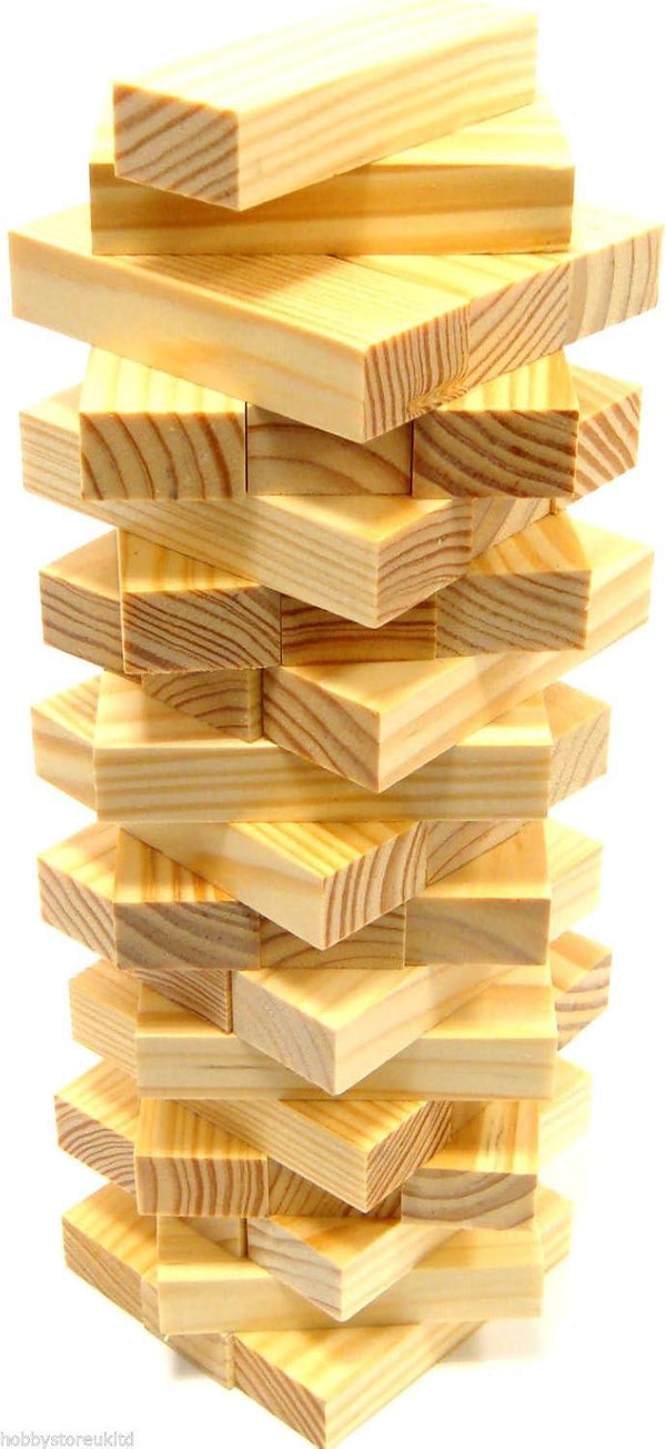 MY MINI TUMBLING TOWER GAME 48 WOODEN PIECES. TY9091